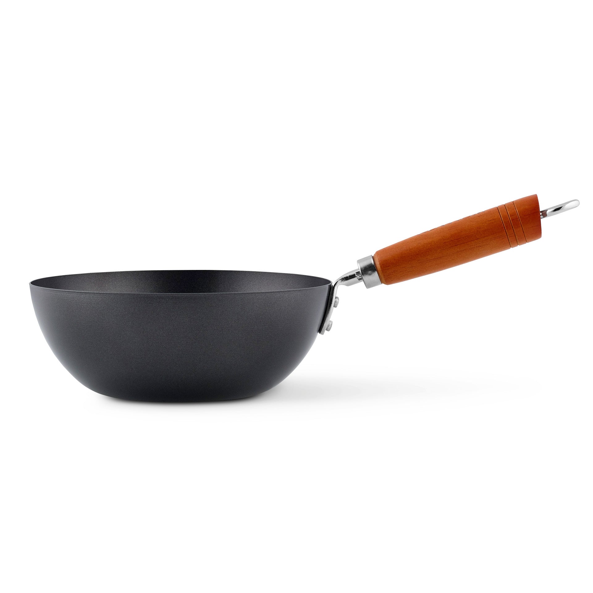 Classic Non-Stick Carbon Steel Mini Wok 20cm