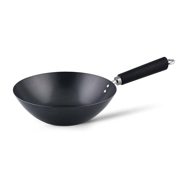 Excellence Non-Stick Carbon Steel Wok 27cm