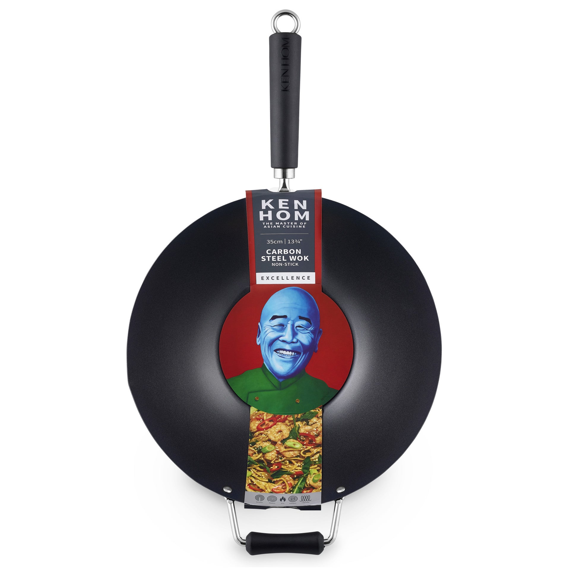 Ken Hom Excellence Wok With Packaging
