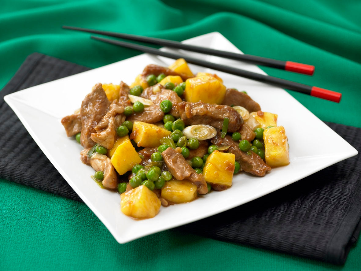 Stir-fried Pork with Pineapple