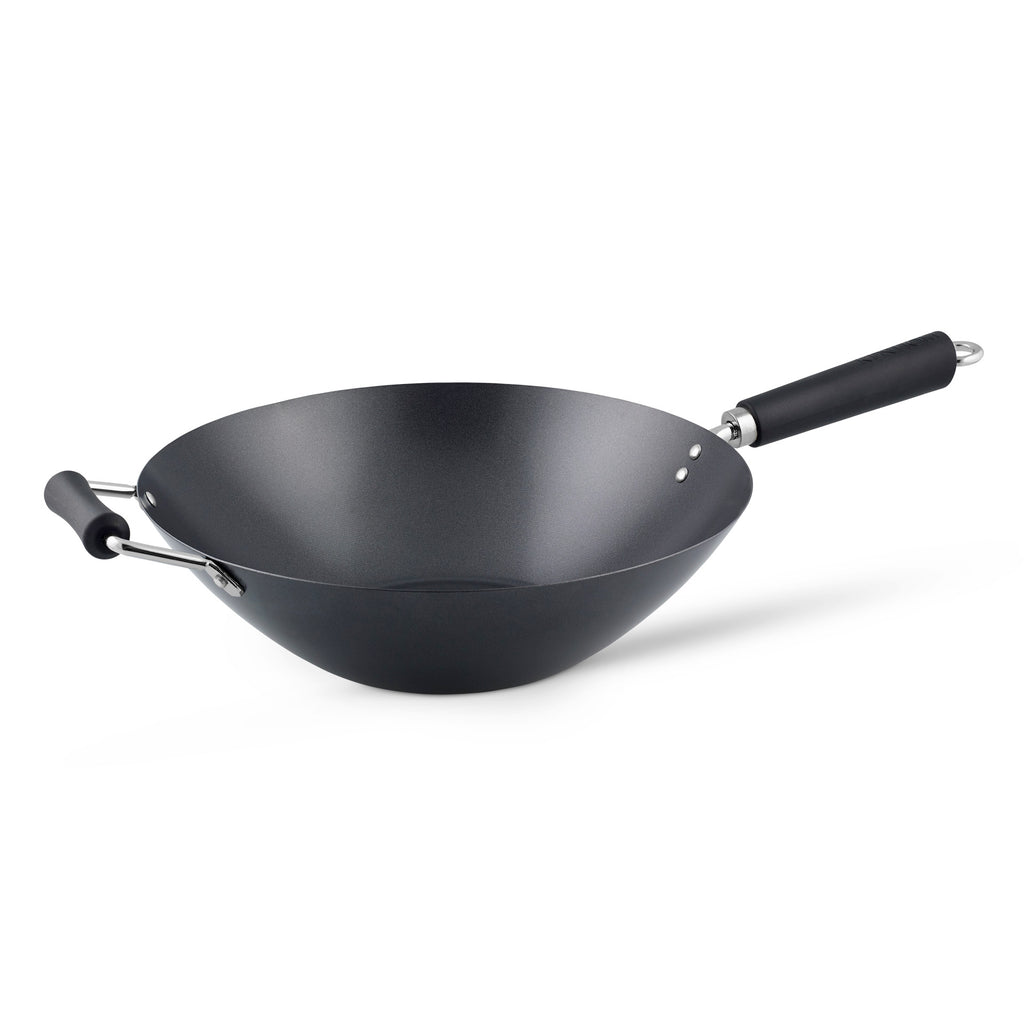 Excellence Carbon Steel Non Stick Wok 35cm
